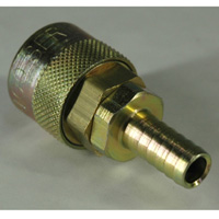 Coupler, 50 Series, 1/4″ Body, 1/4″ Std Barb