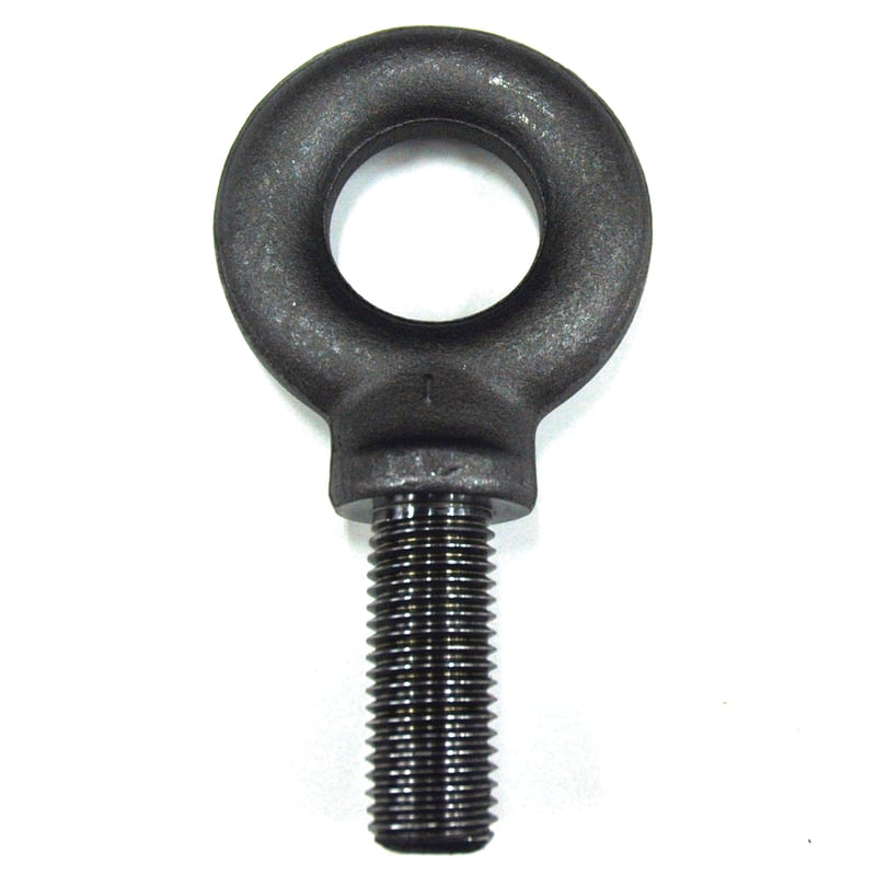 Eyebolt, 9,000 lb. Capacity, Standard, Shouldered, Forged Steel, 1″-8 Thread Size