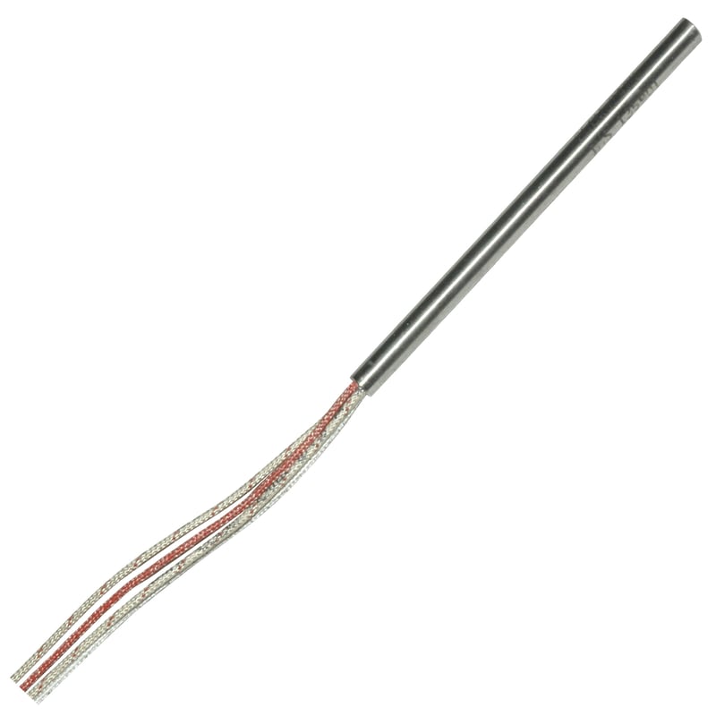 Cartridge Heater, 1/4″ Dia x 4″ Length, 240 Volt, 250 Watt, Type J