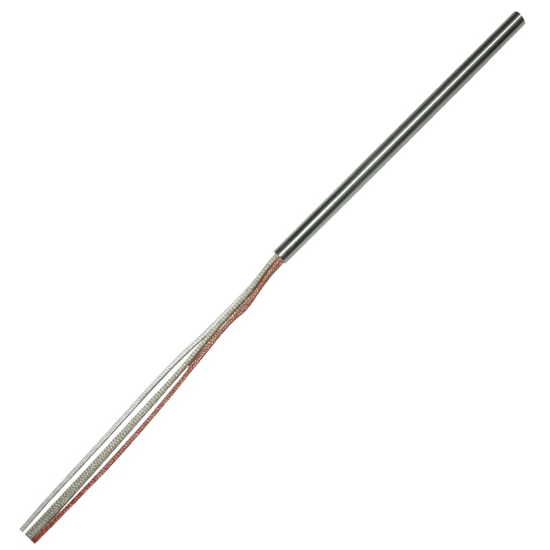 Cartridge Heater, 1/4″ Dia x 5″ Length, 240 Volt, 250 Watt, Type J