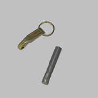Handle Kit, Brass, for 1-1/4″ to 2-1/2″ Cam and Groove, Includes: One Handle, One Pin and One Ring