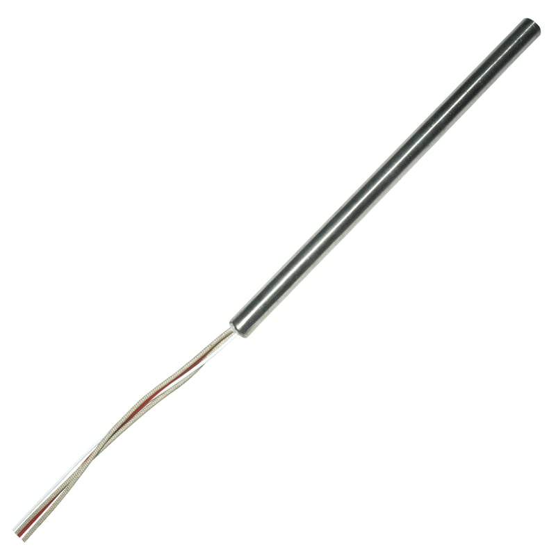 Cartridge Heater, 1/2" Dia x 9" Length, 240 Volt, 1500 Watt, Type J