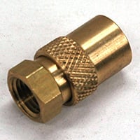 Coupler, Socket Body Only, 1/4" Passage, 1/4" Female NPT, Non Valved, Non Locking, 200 Series. - Image 1