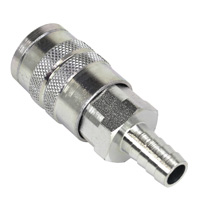 Coupler, 20 Series, 1/4" Body, 3/8" Std Barb