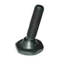 Swivel Head Adjusting Bolt, 1-1/2″-6 Thd, 5-5/8″ OAL, 3″ Hex Base.