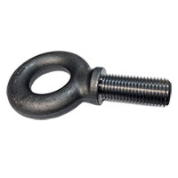 Eyebolt, 21,000 lb. Capacity, Standard, Shouldered, Forged Steel, 1-1/2"-6 Thread Size - Image 1