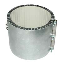 Heater Band, 10.7" Inside Diameter x 2" Wide, Ceramic, 480 Volt, 2000 Watt