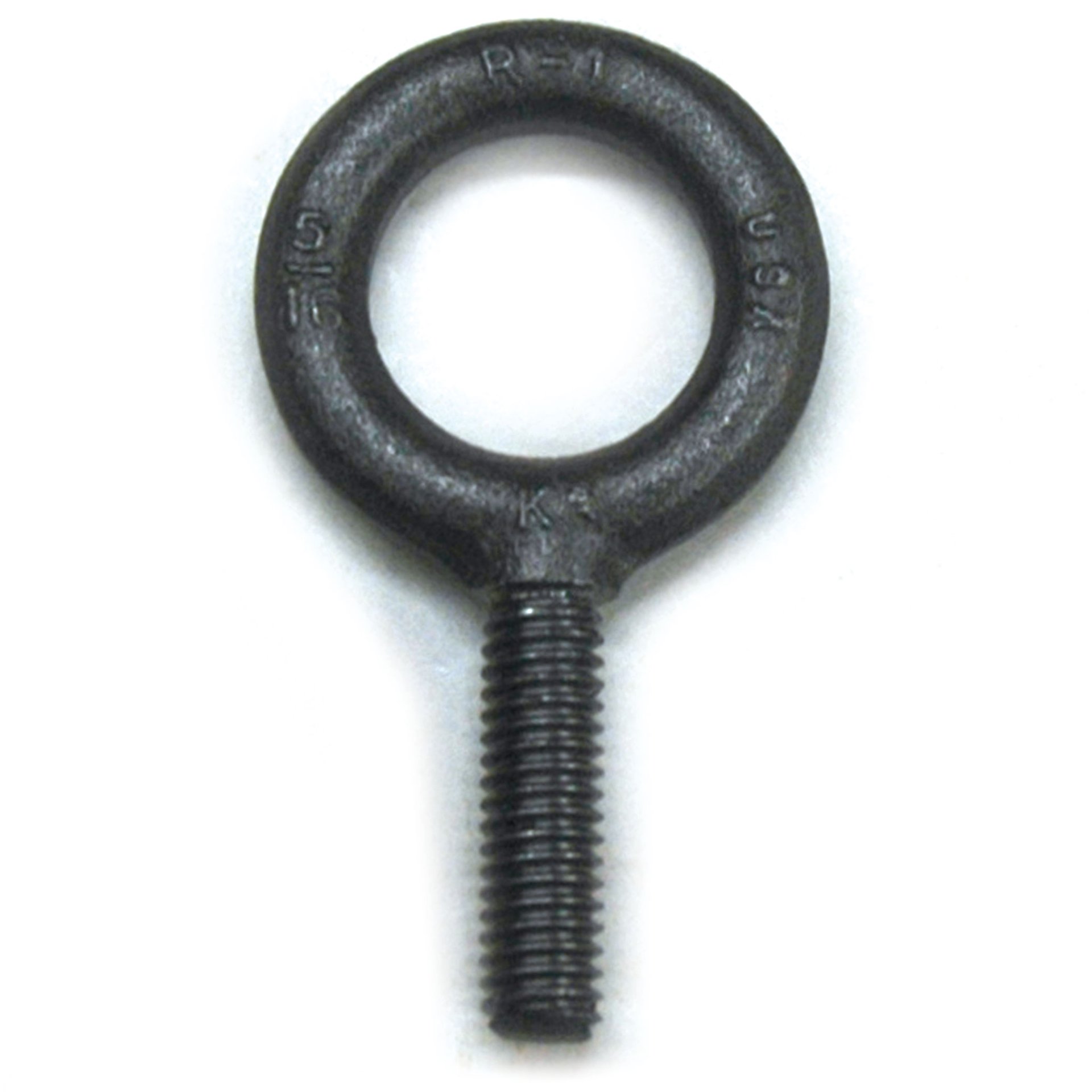 Eyebolt, 900 lb. Capacity, Standard, Non-Shouldered, Forged Steel, 5/16"-18 Thread Size - Image 1