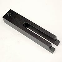 Mold Clamp, XHD, Machined, Open Toe, 9-1/2" OAL, 2" Wide, 1-1/2" Thick, 6" Slot Length - Image 1