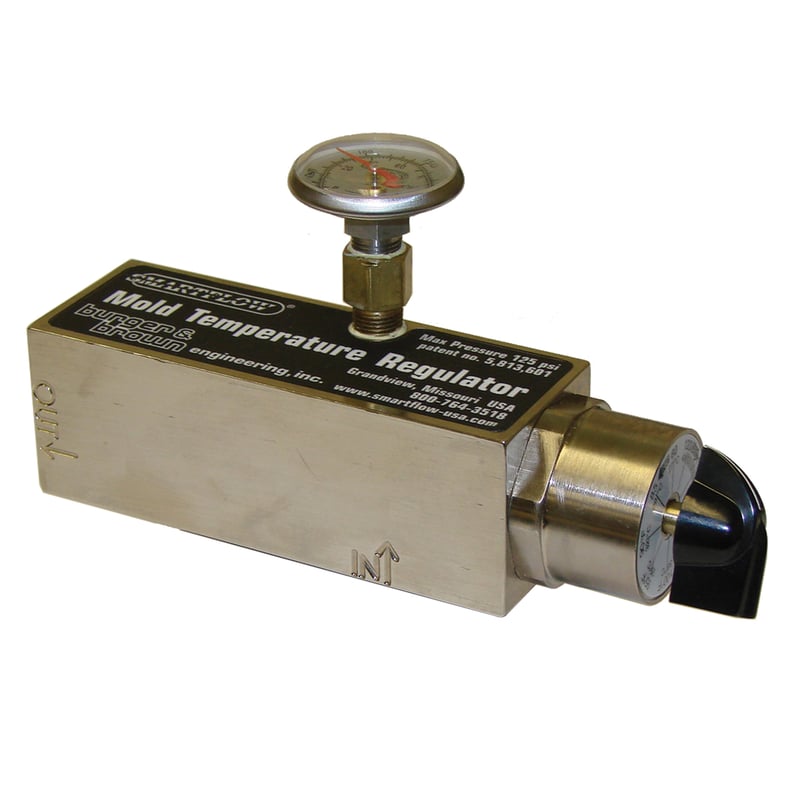 Mold Temperature Regulator, 80-120 Deg F, 1/4″ NPT Inlet and 1/2″ NPT Outlet