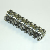 EZ Flow 20 Mixing Element Only, 2.275″ Long, 0.650″ OD, 17-4 Stainless Steel