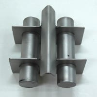 Hopper Magnet, Heavy Duty 4" Square, 304 - Image 1