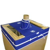 Gaylord Cover, Positive Pressure, 34" x 42", with 1 Port for 2" Diameter Wand/Probe - Image 1