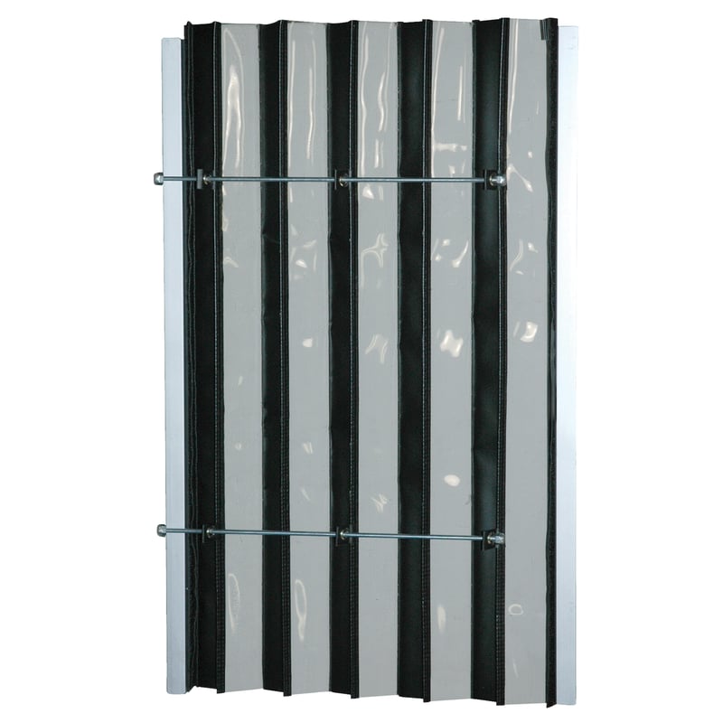 Mold Side Curtain, 12″ Open by 24″ Length.