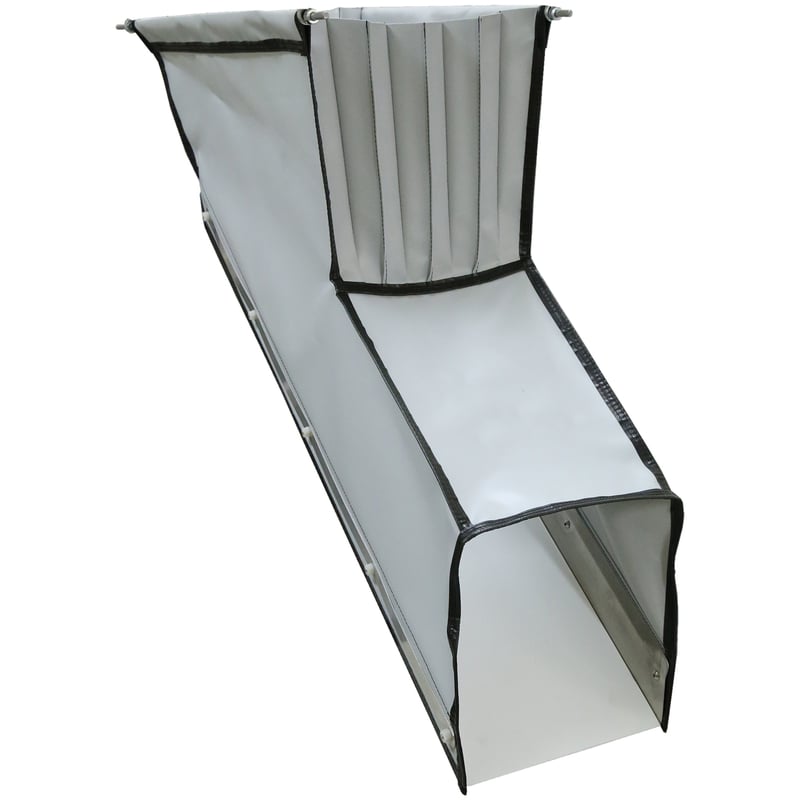Part Chute, HB Style With Stainless Plate,