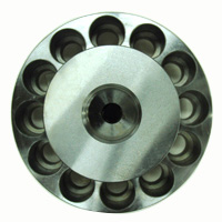End Cap, Cincinnati, Vista, 55mm, 7.48" OD, 12 Hole Bolt Pattern, 3.94" Length, 60 Deg Included Angle - Image 2