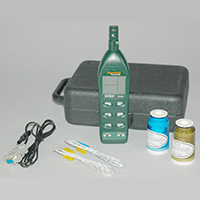 Psychrometer, with 2 K Type External Probes, Measures RH%, Temperature, Dew Point, & Wet Bulb