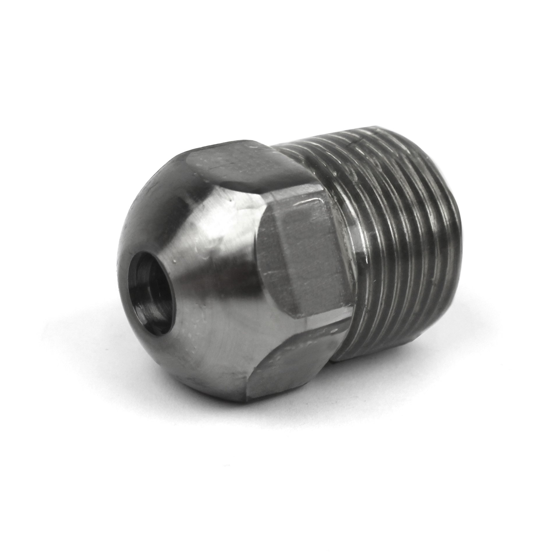 Nozzle Tip, MAXX Flow, GP, 1-3/4" OAL, 3/4" Rad, 3/16" Orf, 1-1/4"-12 Thd, 3/4" RO - Image 1