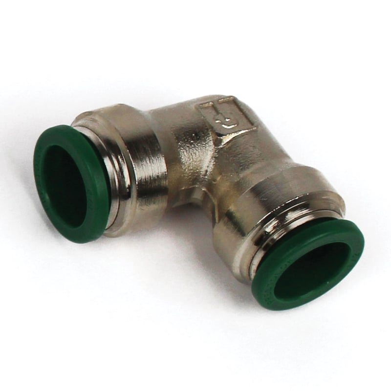 Push to Connect Tube Fitting, Union Elbow, 3/8″ OD Tube to 3/8″ OD Tube