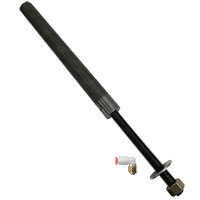 Fixed Length Ejector Bar, for 1″ Series 1/2″-13 Male Thd x Blank End. 10″ Body Length
