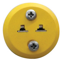 Female Receptacle, Panel Mount, For Type K T - Image 1