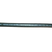 Hose, Water/Air, 1/4" Inside Diameter, 200 psi, Black, 0.55" Outside Diameter, General Service