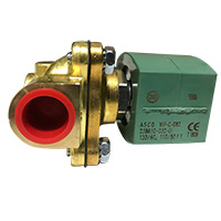 Solenoid Valve, Asco Redhat 2-Way Series #8210, 120 Volt Coil with Brass Body and 1/2" Female NPT - Image 3