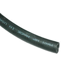 Hose, Water/Air, 3/8" Inside Diameter, 200 psi, Black, 0.688" Outside Diameter, General Service - Image 1