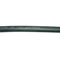 Hose, Water/Air, 3/8" Inside Diameter, 200 psi, Black, 0.688" Outside Diameter, General Service
