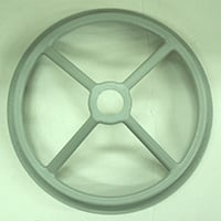 Filter Baffle Ring, 11″ Diameter Plastic for Shini Loaders Model SAL-6U & SAL-12U