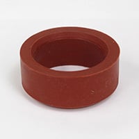 Rubber Seal/Stopper, Orange Gasket Material, For Shini Proportional Valve Model SPV38-U