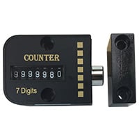 Mold Cycle Counter – Style E, External Mount, Mechanical, 7 Digit
