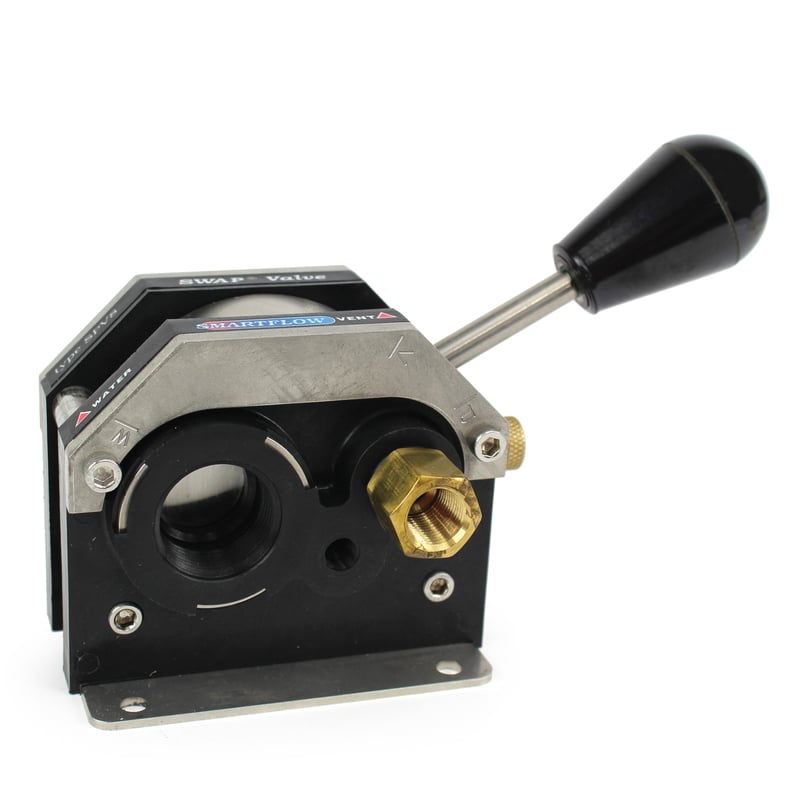 Swap Valve, 1″ NPT, Molded Body, with Check Valve and Locking Pin