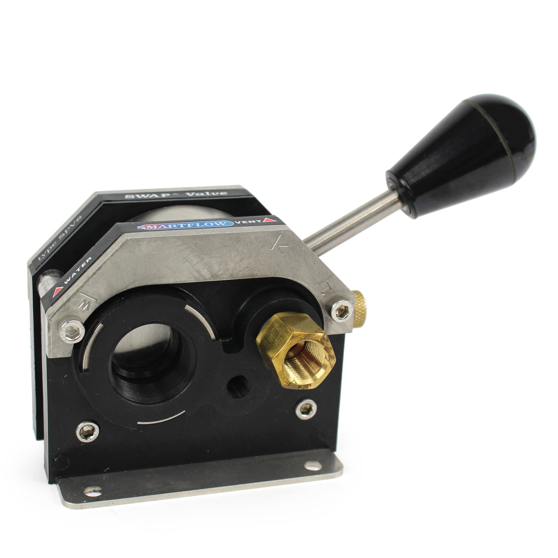 Swap Valve, 1" NPT, Molded Body, with Check Valve and Locking Pin - Image 1