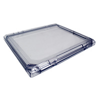 Front Cover Only, Clear Lexan, for IMS Brand Granulator Control Box