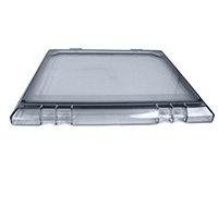 Front Cover Only, Clear Lexan, for IMS Brand Granulator Control Box - Image 2