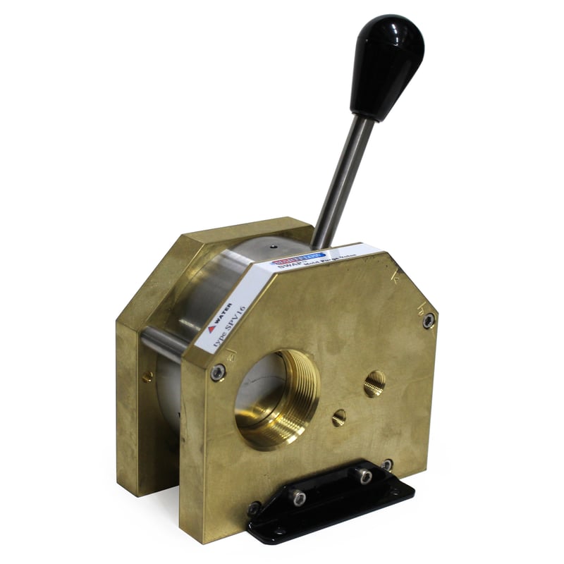 Swap Valve, 2″ NPT, Brass Body, with Check Valve and Locking Pin