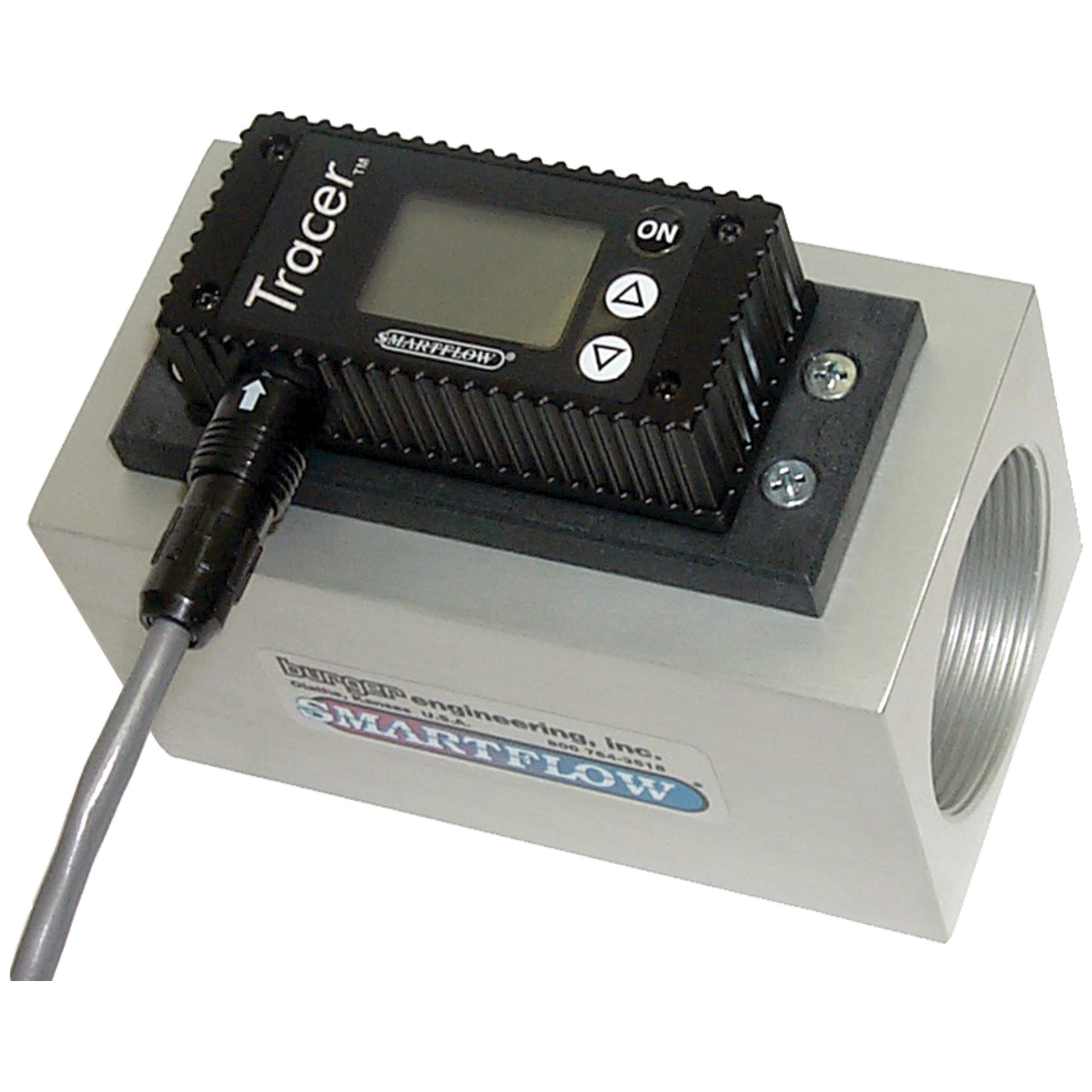 Flowmeter, Electronic Switching Tracer 2" NPT, 10 to 110 gpm Range. - Image 1