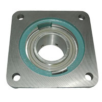 Flange Bearing, Support, 1-3/4" ID, 4 Bolt,