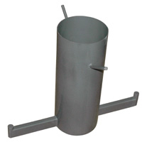 Auger Tube, 20″ L, 8″ Diameter, for Model 500 Hurricane Mixer