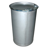 Drum, 30 Gallon, Seamless Stainless Steel - Image 1