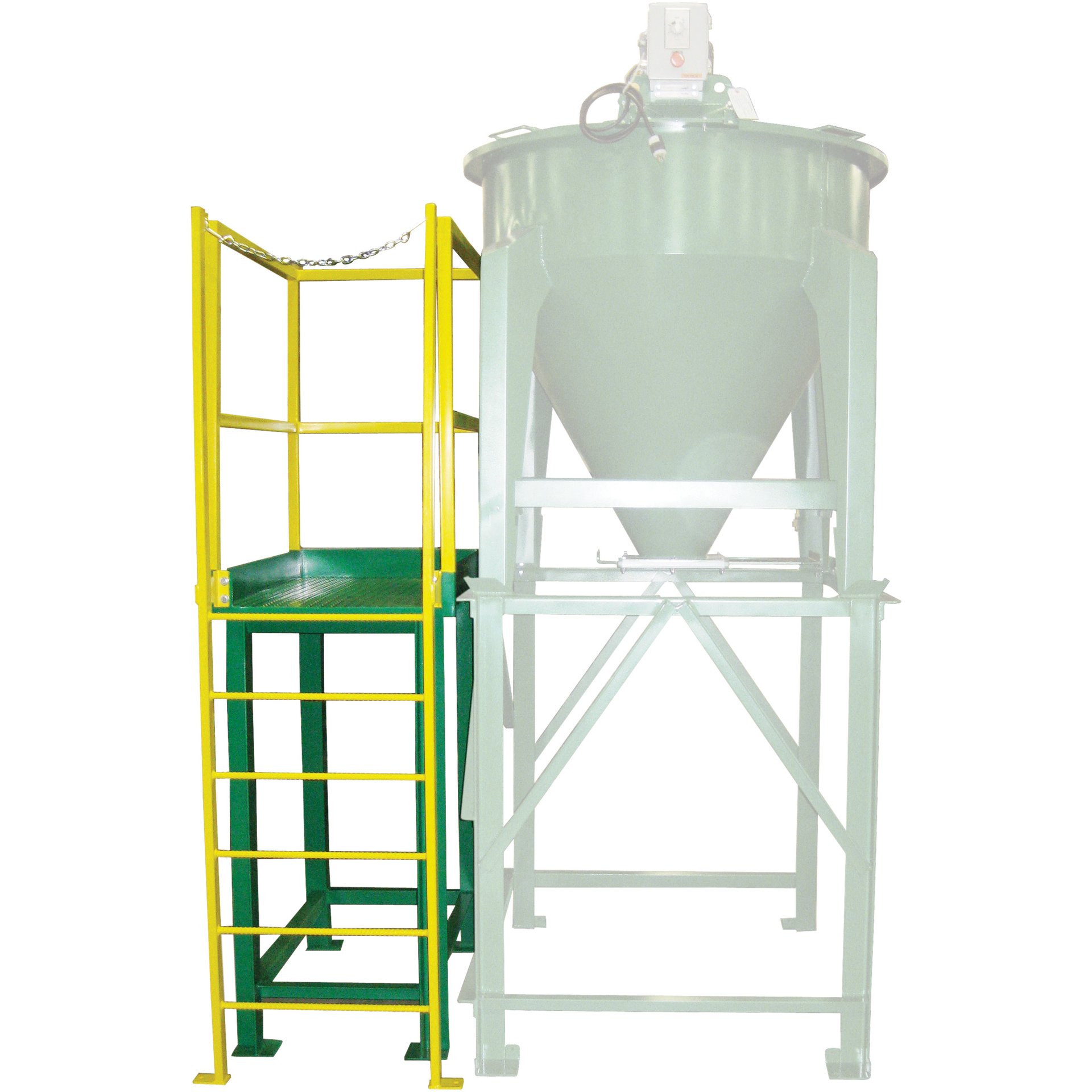 Loading/Personnel Platform for Use with IMS Hurricane Mixers - Image 1