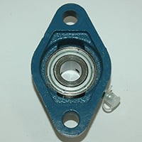 Flange Bearing for IMS CV00 Conveyors, Drive End, 5/8" Diameter, 2 Hole Flange.