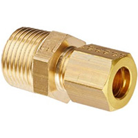 CompressionFitting-Male Conn. Brass-1/2" - Image 1
