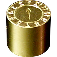 Date Code Insert, 10mm, 31 Day (with Arrow) Style