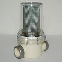 Line Strainer, Nylon, 1/2″ NPT. Used in IMS Micro Max Chillers.