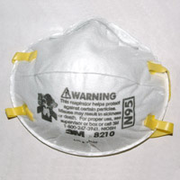 Dust Mask, Model 80301 Niosh N95 Compliant, 20 Masks - Image 1