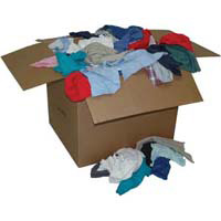 Rags and Wiping Cloths Reclaimed/Recycled T- - Image 1