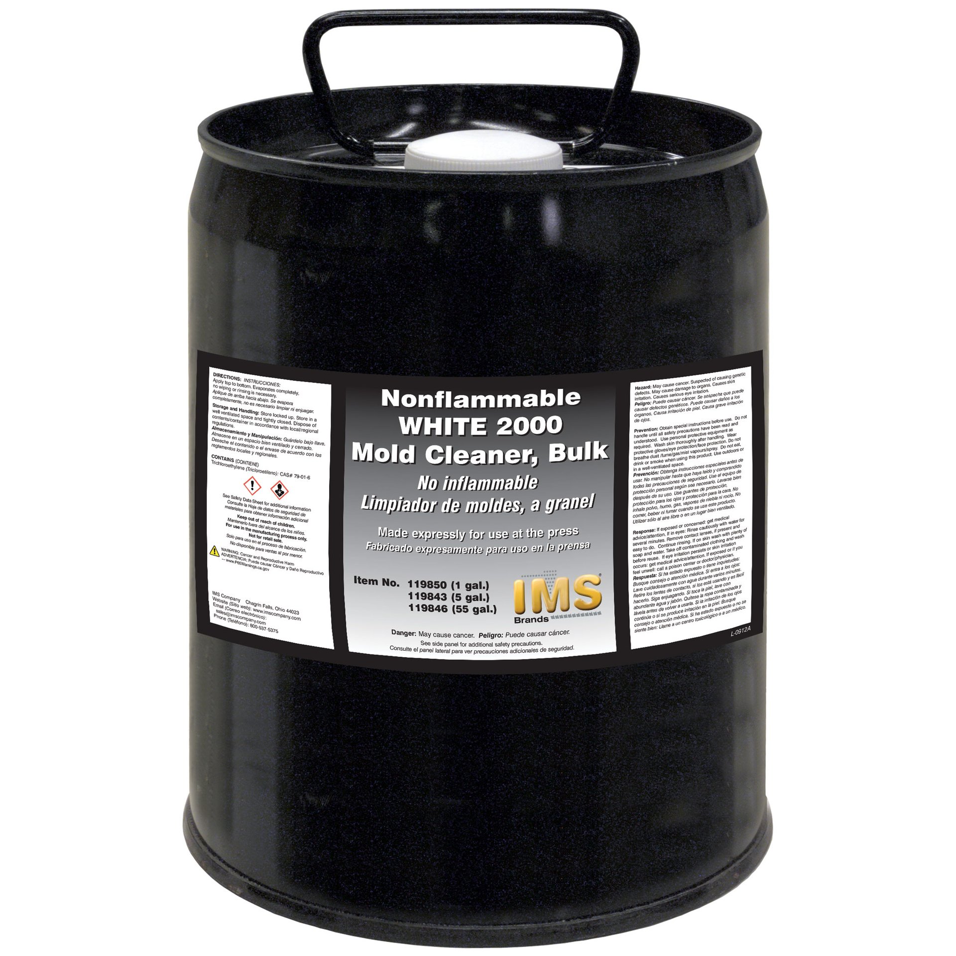 Mold Cleaner, White 2000, Bulk, 5 Gallons - Image 1