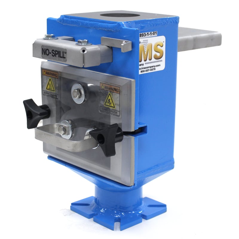 Drawer Magnet, 4″ x 4″, with Undrilled Blank Steel Top Flange and Universal Slotted Bottom Flange